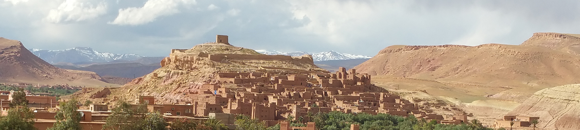high desert in morocco