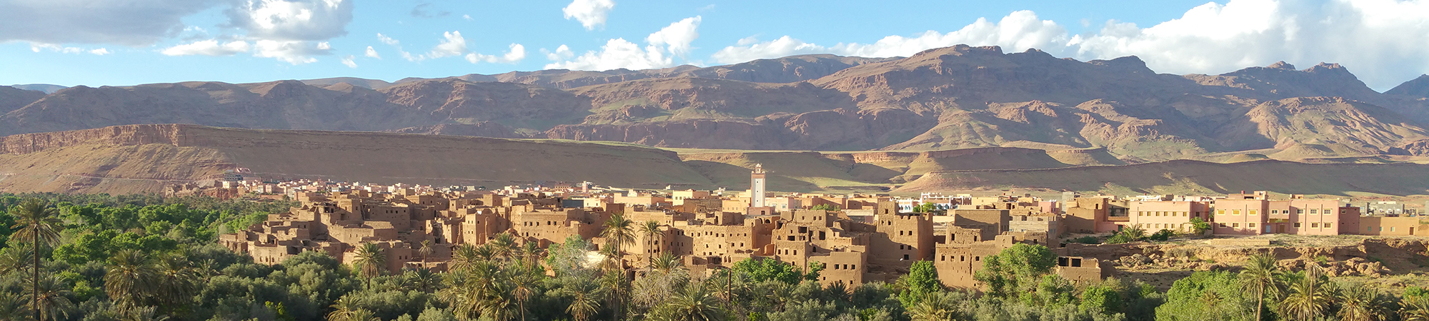beautiful village in morocco
